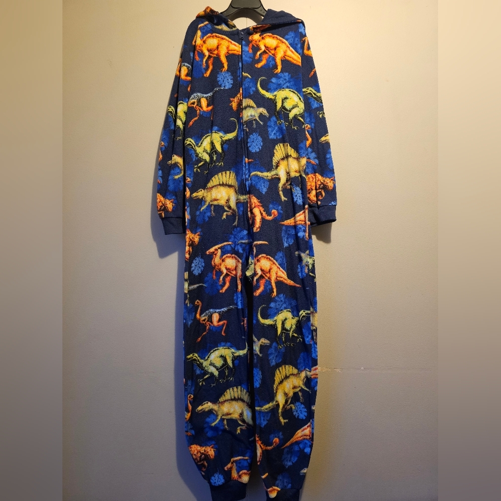 Place Kids Dinosaur Pajama Set - Blue and Orange